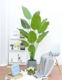 Bird of Paradise Perfect Potted พืชประดิษฐ์สำหรับในร่ม